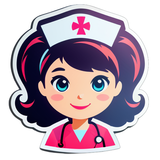 nurse ステッカー